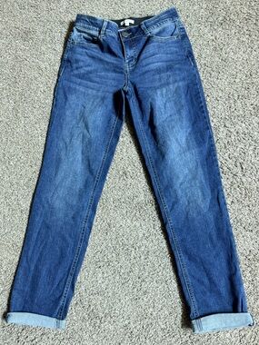 Recreation Women’s Boyfriend Jeans - Dark Blue Denim Ladies Sz 4